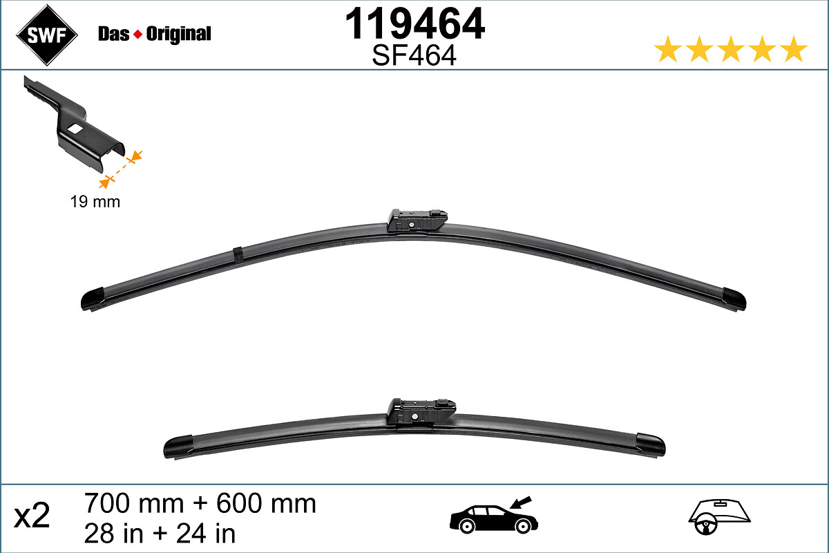 Lamela stergator SWF 119464